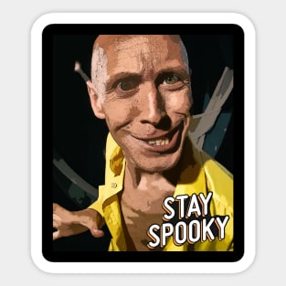 Stay Spooky Halloween (man) Sticker